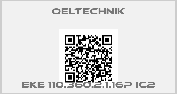OELTECHNIK-EKE 110.360.2.1.16P IC2
