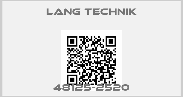 Lang Technik-48125-2520