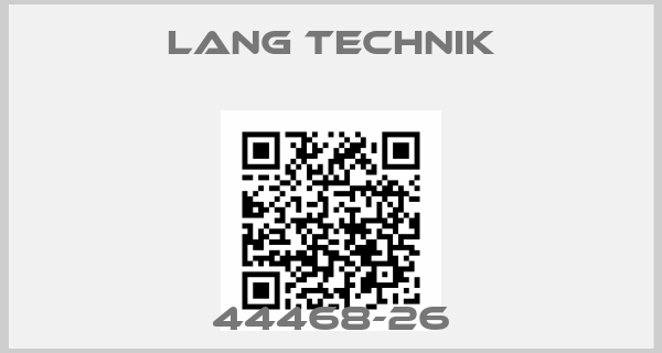 Lang Technik-44468-26