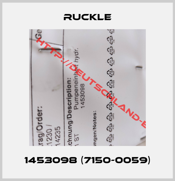 RUCKLE-1453098 (7150-0059)