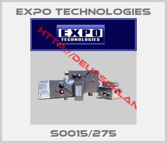Expo Technologies-S0015/275