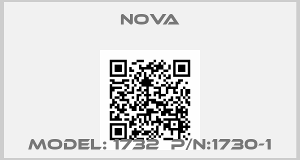 nova-MODEL: 1732  P/N:1730-1