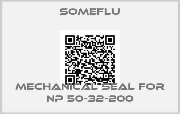 SOMEFLU-MECHANICAL SEAL for NP 50-32-200