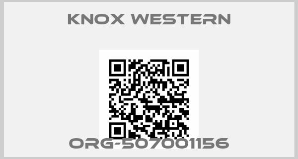 Knox Western-ORG-507001156