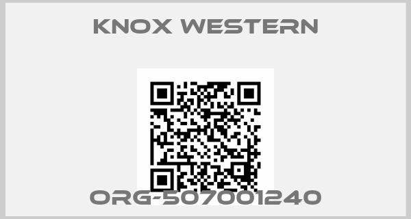 Knox Western-ORG-507001240