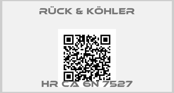 Rück & Köhler-HR CA 6N 7527