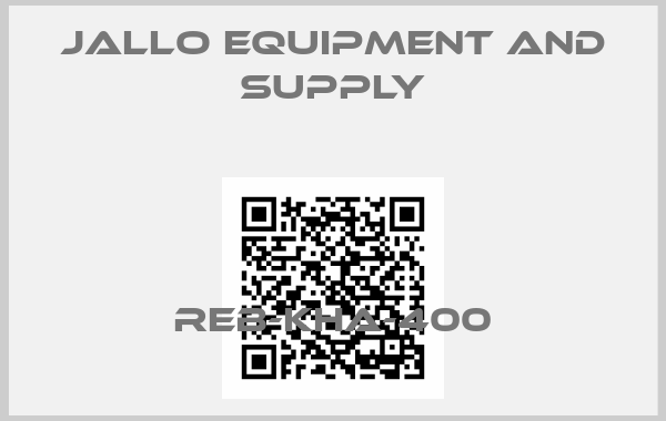 JALLO Equipment and Supply-REB-KHA-400