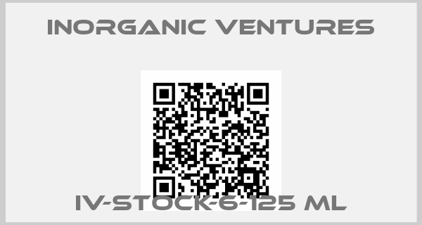 Inorganic Ventures-IV-STOCK-6-125 mL