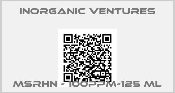 Inorganic Ventures-MSRHN - 100PPM-125 mL