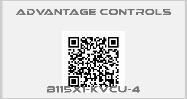 Advantage Controls-B115X1-KVCU-4