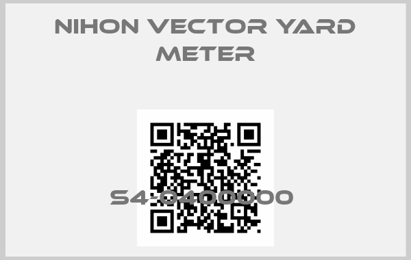 NIHON VECTOR YARD METER-S4-0400000 