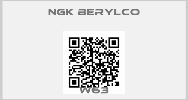 NGK Berylco-W63
