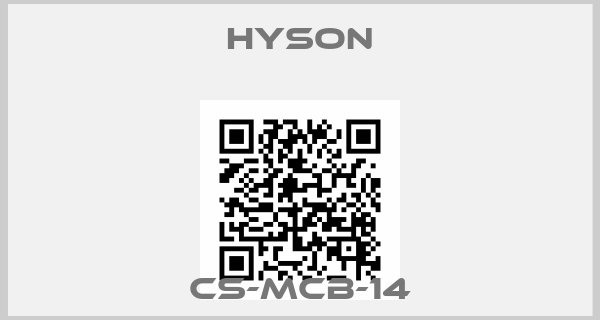 Hyson-CS-MCB-14