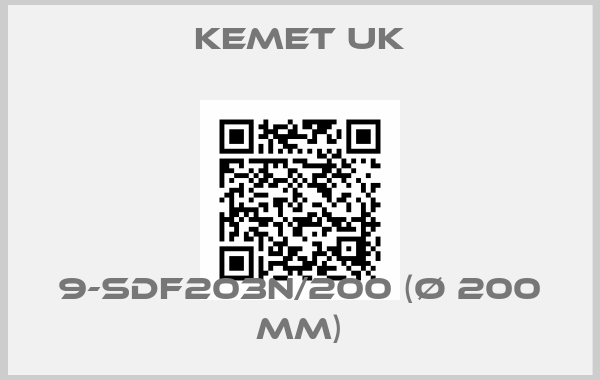 Kemet UK-9-SDF203N/200 (Ø 200 mm)
