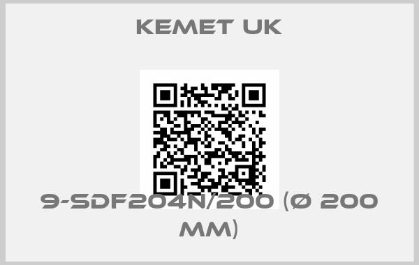Kemet UK-9-SDF204N/200 (Ø 200 mm)