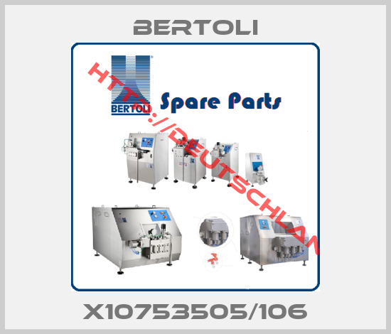 BERTOLI- X10753505/106