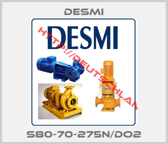 DESMI-S80-70-275N/DO2