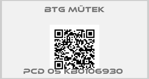 BTG Mütek-PCD 05 KB0106930 