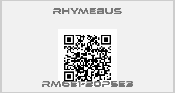 Rhymebus-RM6E1-20P5E3