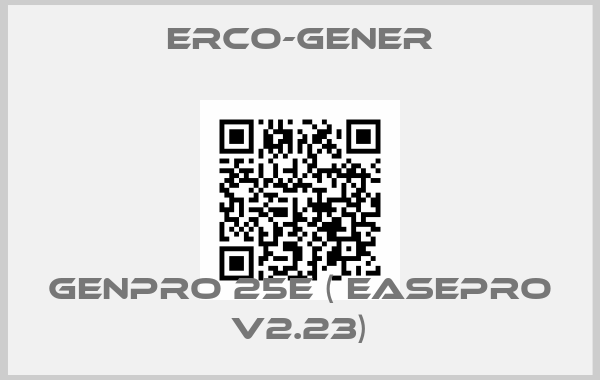 ERCO-GENER-GenPro 25e ( EasePro V2.23)