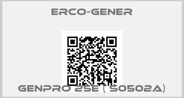ERCO-GENER-GenPro 25e ( S0502A)