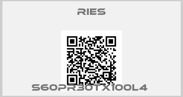 Ries-S60PR30TX100L4 