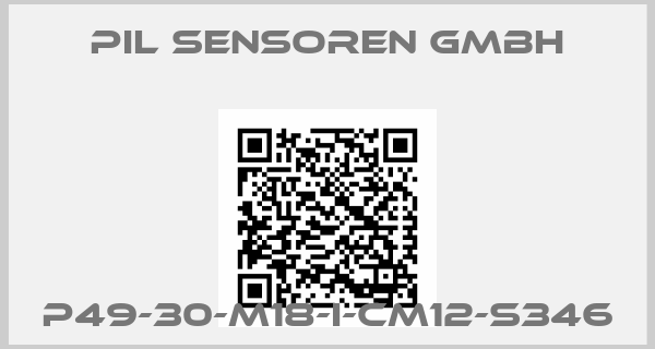 PIL Sensoren GmbH-P49-30-M18-I-CM12-S346