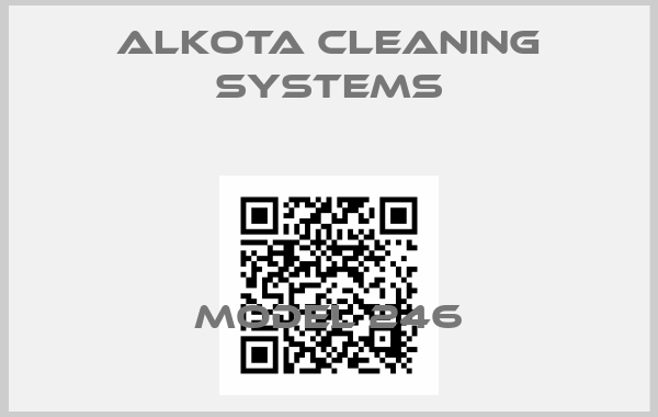 Alkota Cleaning Systems-Model 246