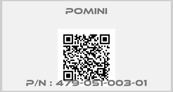 Pomini-P/N : 479-051-003-01