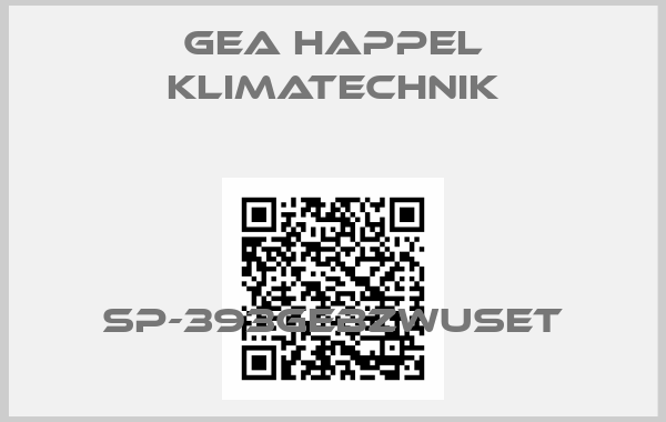 Gea Happel Klimatechnik-SP-393GEBZWUSET