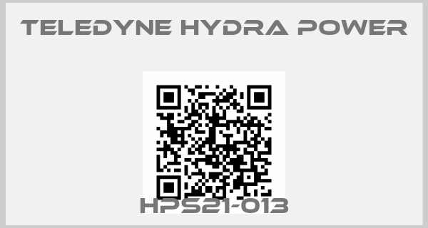 Teledyne Hydra Power-HPS21-013