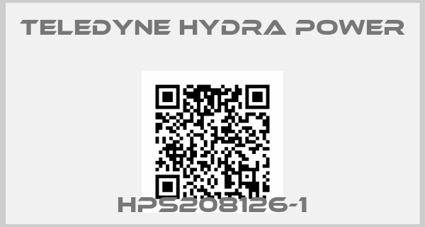 Teledyne Hydra Power-HPS208126-1