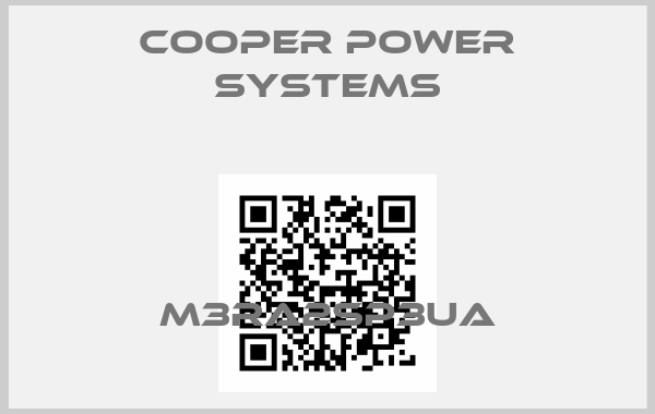 Cooper power systems-M3RA2SP3UA