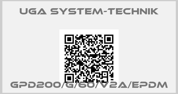 UGA SYSTEM-TECHNIK-GPD200/G/60/V2A/EPDM