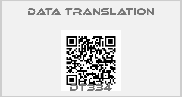 Data Translation-DT334
