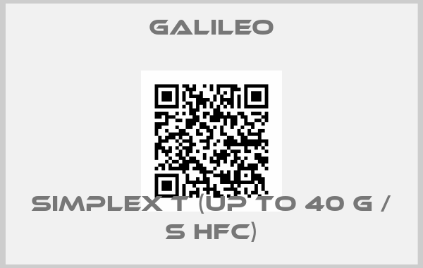 Galileo-SIMPLEX T (up to 40 g / s HFC)