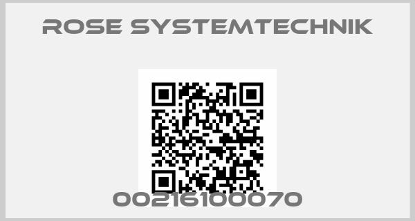 Rose Systemtechnik-00216100070