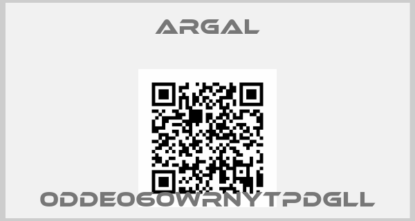 Argal-0DDE060WRNYTPDGLL