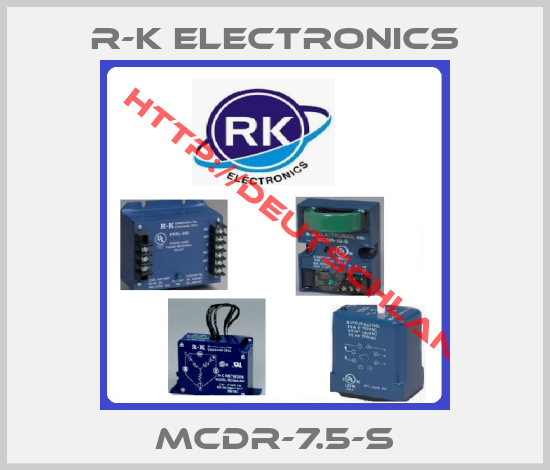 R-K ELECTRONICS-MCDR-7.5-S