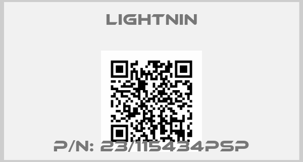 Lightnin-P/N: 23/115434PSP