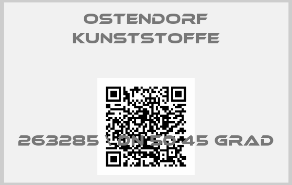 Ostendorf Kunststoffe-263285 \ DN 50 45 Grad