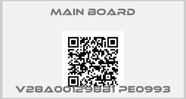 Main Board-V28A001298B1 PE0993