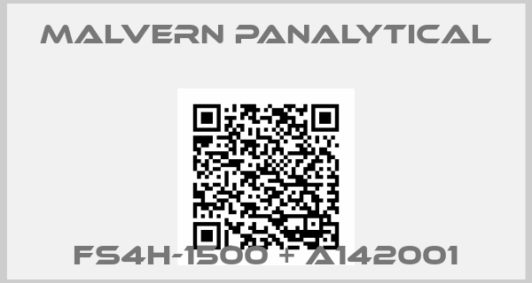 Malvern Panalytical-FS4H-1500 + A142001