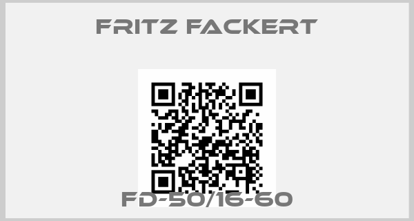 Fritz Fackert-FD-50/16-60