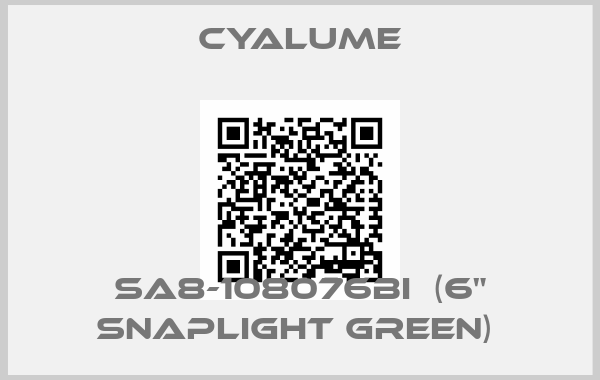 Cyalume-SA8-108076BI  (6" SNAPLIGHT GREEN) 