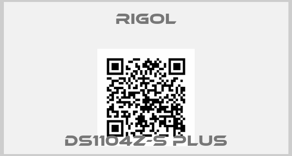 Rigol-DS1104Z-S Plus