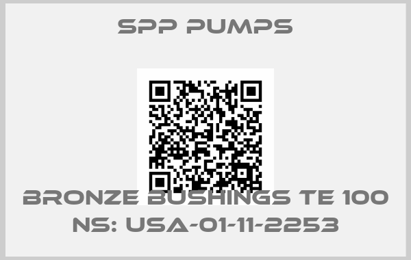 SPP Pumps-BRONZE BUSHINGS TE 100 NS: USA-01-11-2253