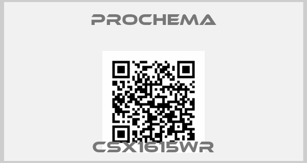 Prochema- CSX1615WR