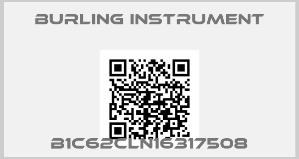 BURLING INSTRUMENT-B1C62CLN16317508