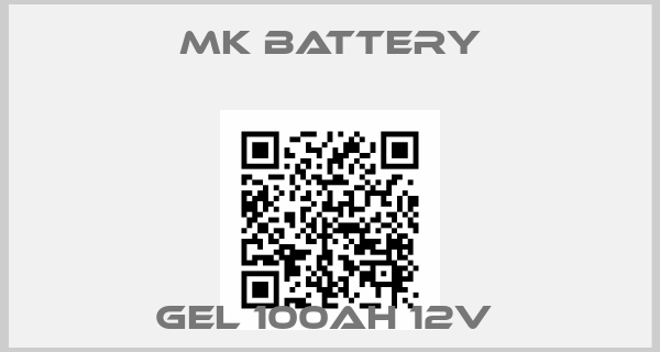 Mk Battery-GEL 100AH 12V 